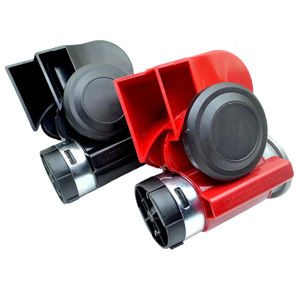  1SET 6TYPES 12V 125dB Universal Snail Air Pump Horn for car and motorcycle