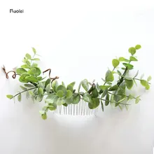 Новое поступление Свадебные Hairband аксессуары для волос гребень для волос Цветы Листья заставки подружек невесты