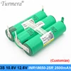 Turmera 3S 12.6V 4S 16.8V Battery Pack 18650 25R 2500mah 20A Discharge Current for shura screwdriver battery (customize)   Ap23 ► Photo 3/6