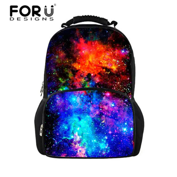 C0163A FORUDESIGNS/женский рюкзак для подростков, школьная сумка для девочек, рюкзаки с принтом Галактики, модные сумки для ноутбука, сумки для колледжа, новинка - Цвет: C0163A