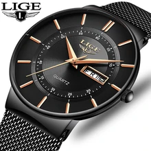 Mens Watches LIGE Top Brand Luxury Waterproof Ultra Thin Date Clock Male Steel Strap Casual Quartz Watch Men Sports Wrist Watch Mens Watches LIGE Top Brand Luxury Waterproof Ultra Thin Date Clock Male Steel Strap Casual Quartz Watch Men Sports Wrist Watch