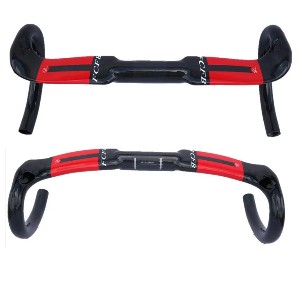 FCFB full Carbon Fiber Road Bicycle Handlebar Highway Handle Bars