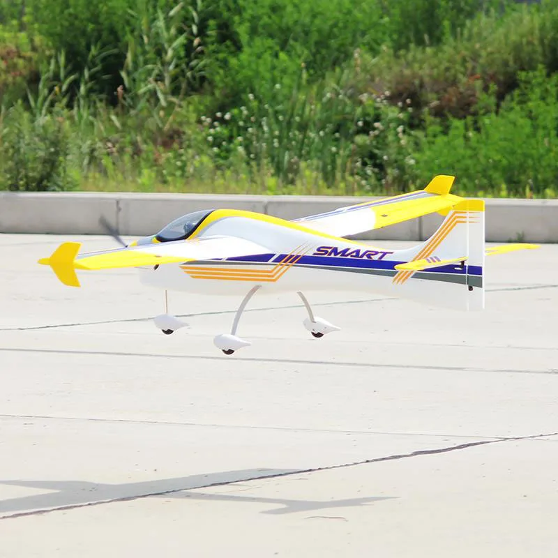 Dynam 1500 мм умный тренажер RC PNP пропеллер самолета W/двигатель ESC Servo W/O Батарея TH03646|rc