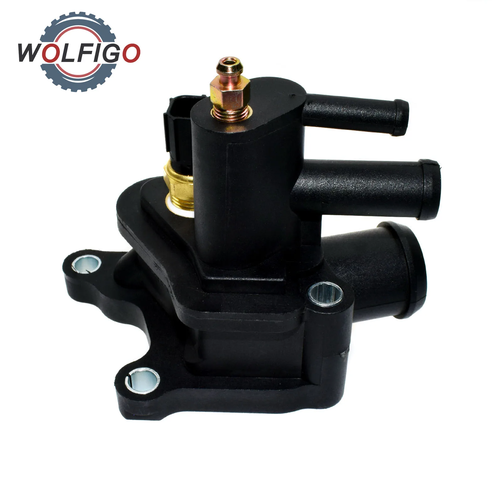 

WOLFIGO Engine Thermostat Housing Coolant Air Bleeder 4792630AA 902302 For Dodge Stratus Chrysler Sebring 2.7 L 2001-2006