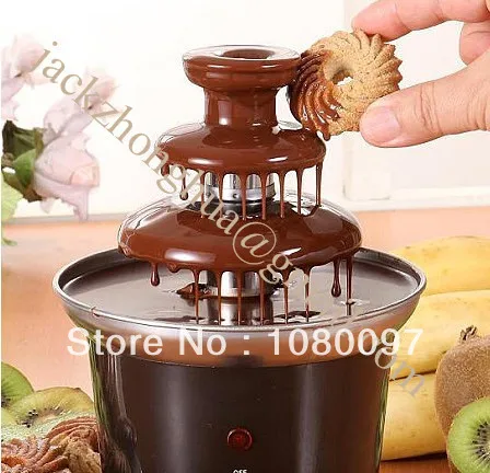 110v 220v Electric 7 tires 103cm height chocolate fountain fondue Chocolate Fountain Machine Chocolate melting furnace