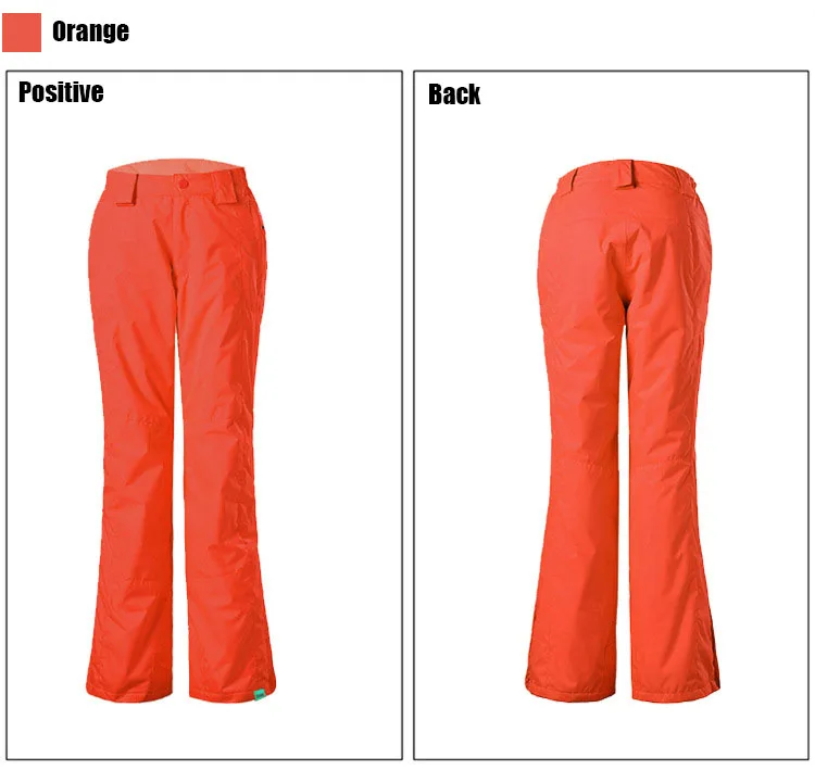 GSOU/зимние водонепроницаемые лыжные штаны для сноуборда; г.; осенне-зимние детские уличные штаны; профессиональные детские уличные штаны для мальчиков и девочек - Цвет: color6