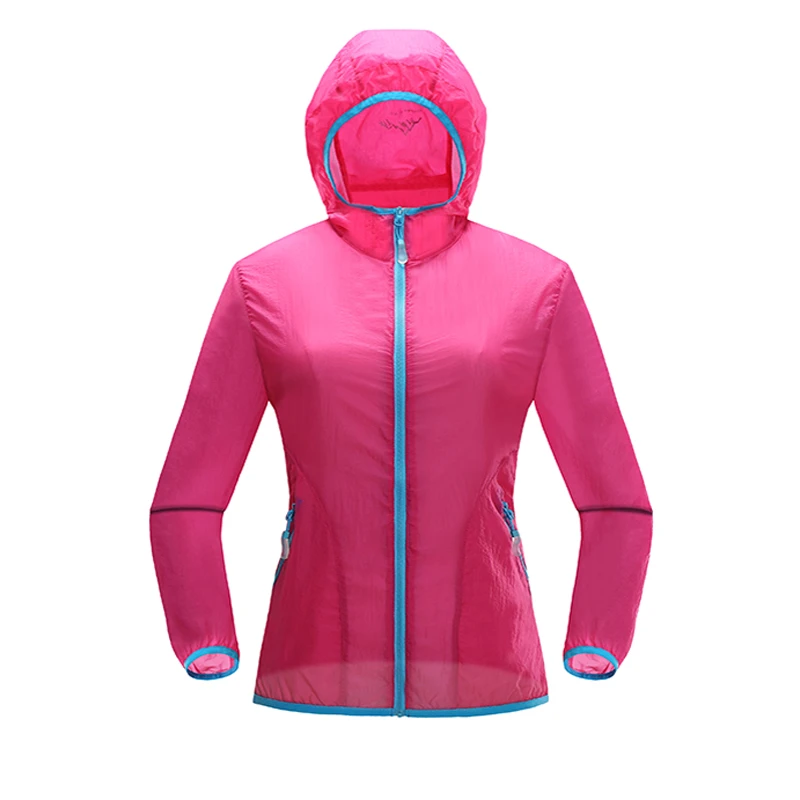 Women Running Jackets 2017 New Summer Sunscreen Anti UV Outdoors Skin