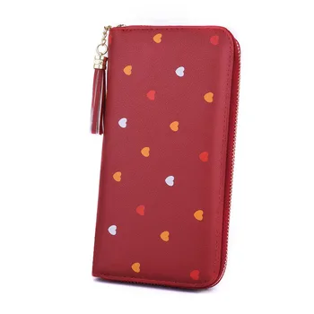 

New Design Leather Wallets Women Luxury Brand Purses Woman Long Hasp Wallet Female Purse Card Holder Clutch Feminina Carteira
