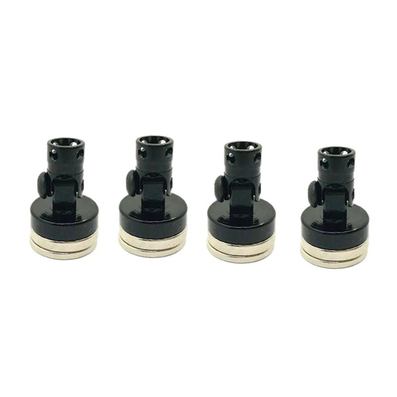 

4Pcs Alloy Magnetic Stealth Invisible Body Post Mount Contact Shell Column for 1/10 Rc Drift Car Traxxas Hsp Sakura Redcat Bla