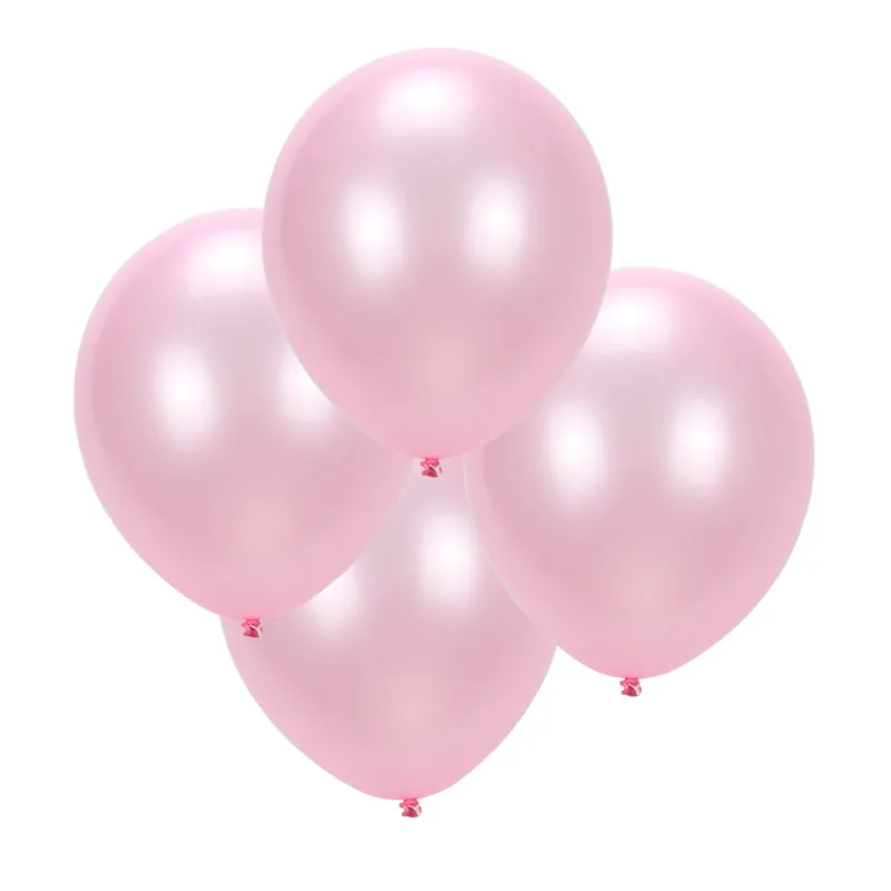 12 шт., розовое золото, 12 дюймов, жемчужные латексные шары, свадебные шары, украшения для дня рождения, украшения для дома, аксессуары - Цвет: Розовый