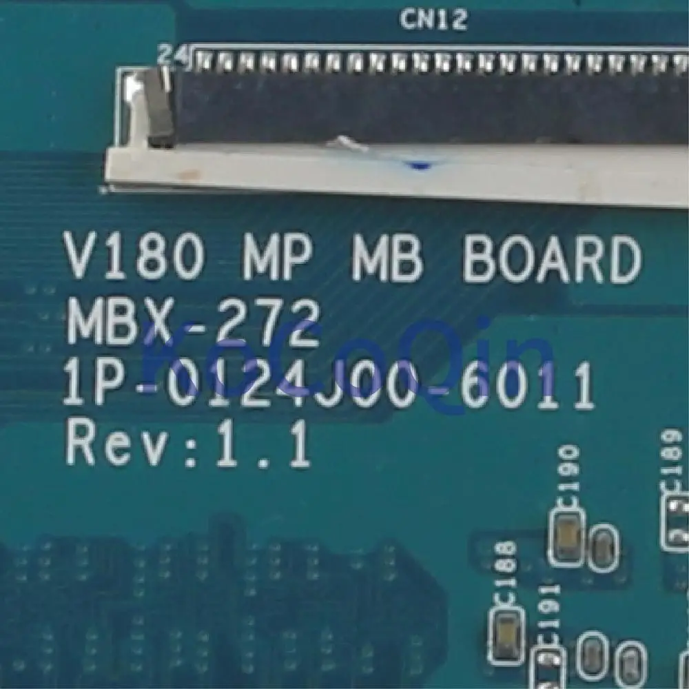 Promotion  KoCoQin Laptop motherboard For SONY SVE11 V180 V181 MBX-272 Mainboard 1P-0124J00-6011 A1880984A EM1