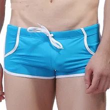 Мужские плавки pouch бренд купальник с заниженной талией боксеры купальники плавки Мужская Спортивная одежда купальник шорты трусы C0604