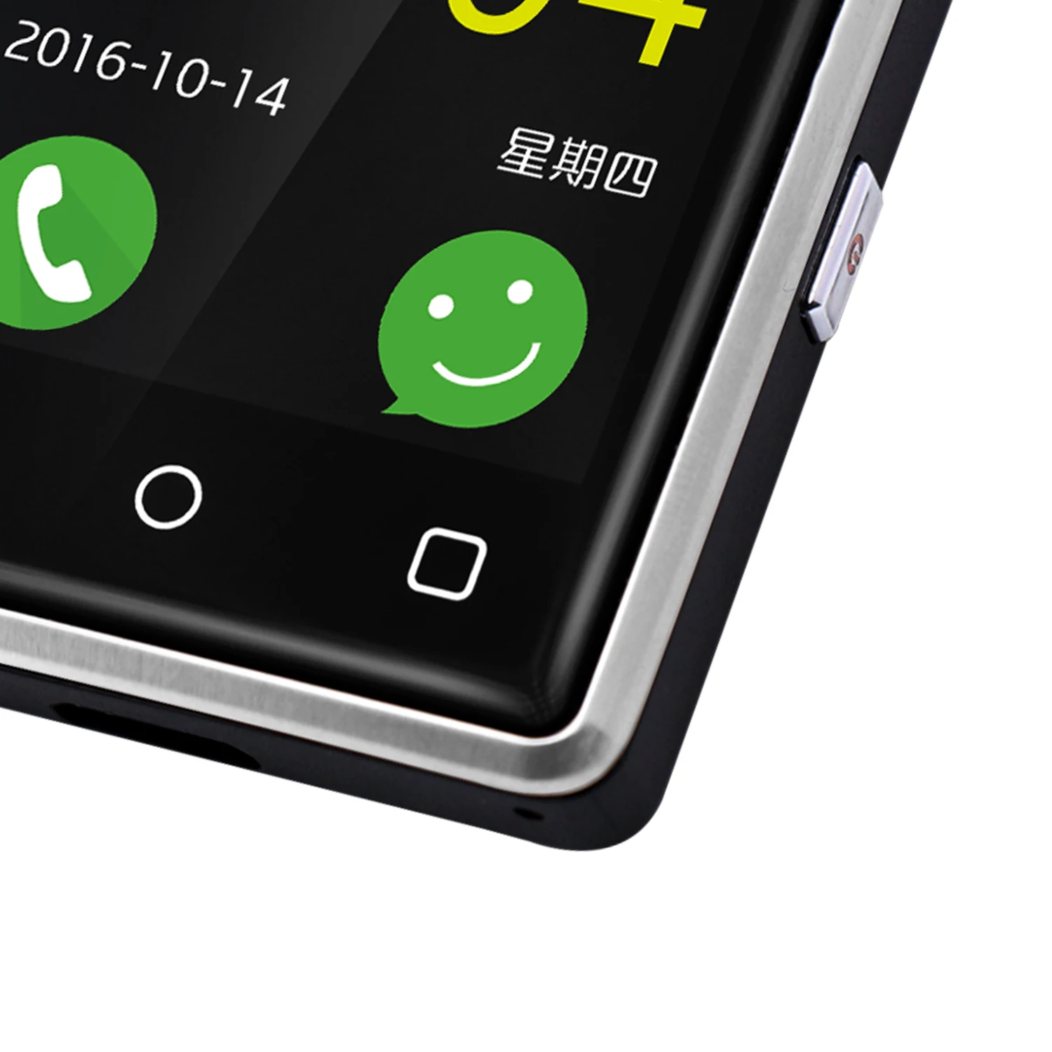 Оригинальный № 1 Vphone S8 мини мобильный телефон вахты MTK6261 54 &quot2.5D Экран сообщение FM