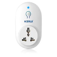 Kerui Беспроводная ЕС США ВЕЛИКОБРИТАНИИ AU Стандартный Переключатель Smart Power Socket 433 МГц для Дома Охранной Сигнализации Системы Управления Smart Power Plug