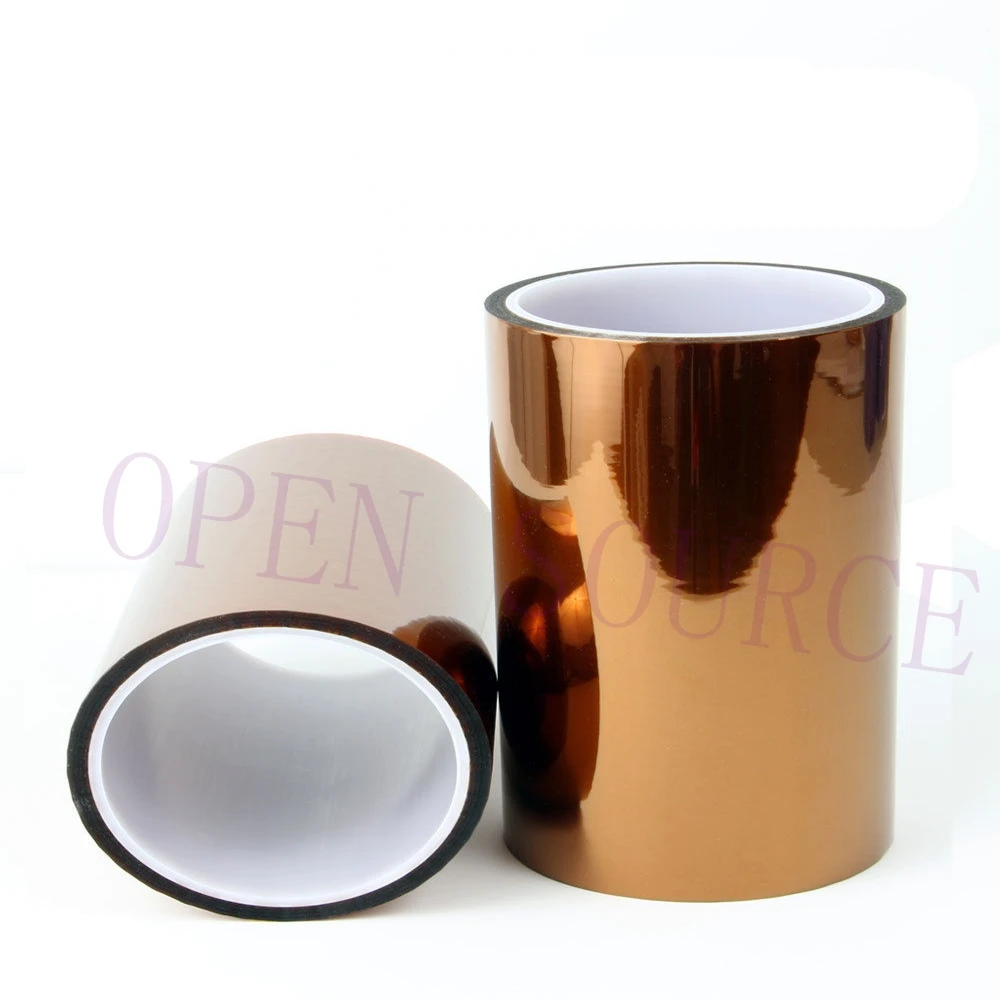 

1pcs 100mmX33m kepton Tape High Temperature Heat Resistant Polyimide, 3D Printer Bed parts /Accessories
