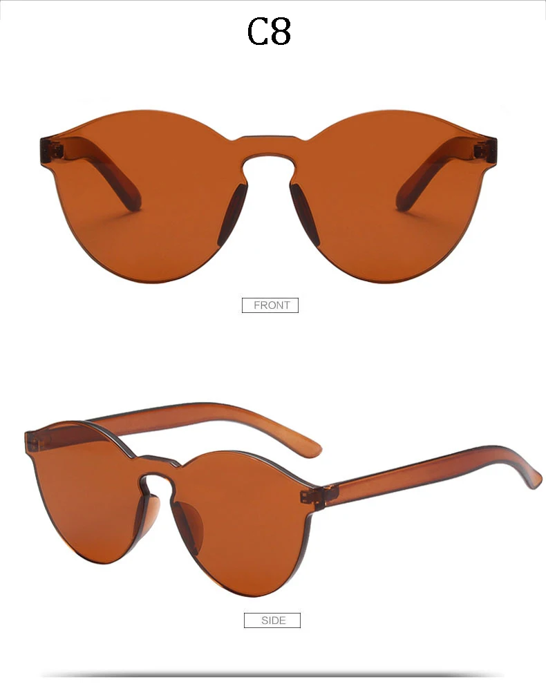 Новые модные женские туфли темные очки "кошачий глаз" роскошные солнцезащитные очки комбинированные очки Карамельный цвет UV400 Летние