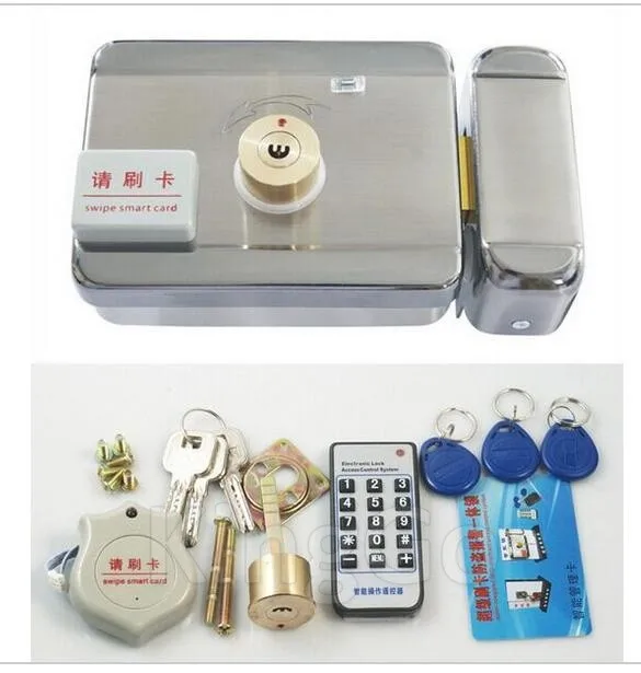 DC12V-Door-and-gate-Access-Control-system-Electronic-integrated-RFID-lock-with-RFID-reader-with-10pcs (2)