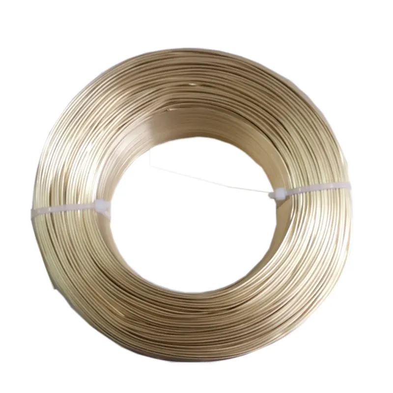 1.0MM/w 230M/lot KC Gold Color Metal Aluminium Wires Strings For DIY
