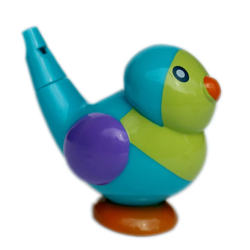 2 Pcs 2 in 1 Beautiful Bird Water Whistle Children Instrumental Music Bath Toy Educational Toys AN88