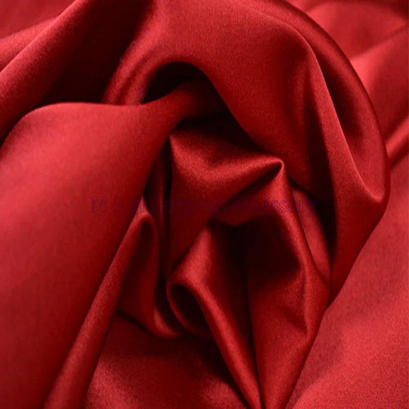 

28 momme exquisite dyed elegant fall feeling heavy silk fabric stretch silk fabric luxury dress fabric 140cm