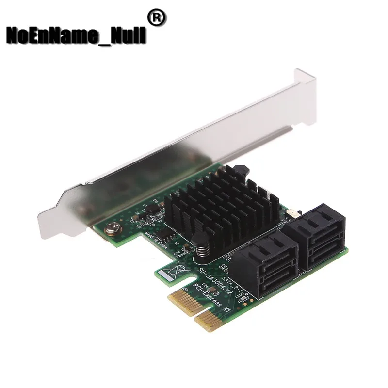 

PCI-E PCI Express 1x To 4-Port Sata 3.0 III 6G Converter Controller Card Adapter dropshipping