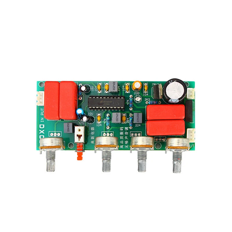 LM1036 предусилитель HIFI цифровой аудио усилитель тройной бас регулятор громкости плата B1-004
