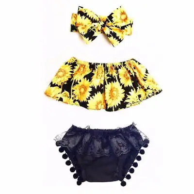 sunflower outfit for baby