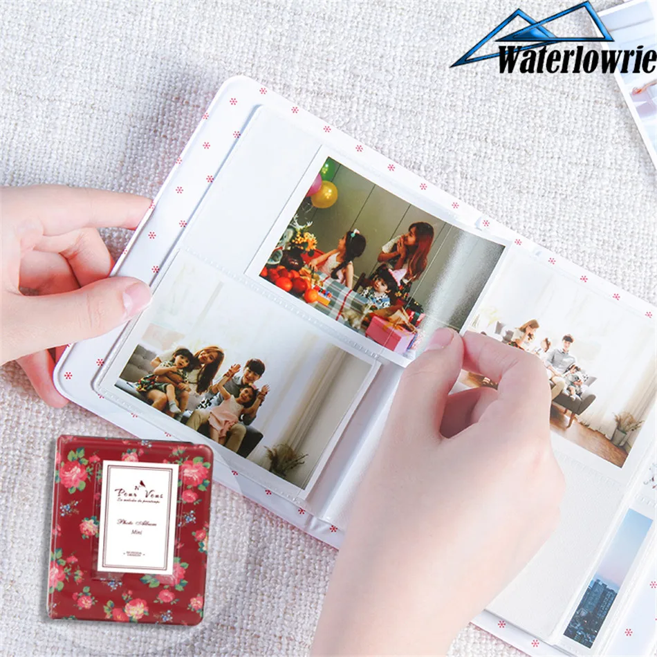Чехол для Fujifilm Instax Mini чехол instax 7s 8 25 50s 90 mini Polaroid с 9 карманами фотографий|Сумки