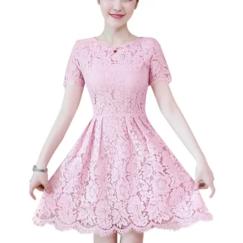 

12-20Y Girl Dress Rose Pattern A-Line Dress Girls children's clothing Kids Clothes Teen summer dress Girl clothes