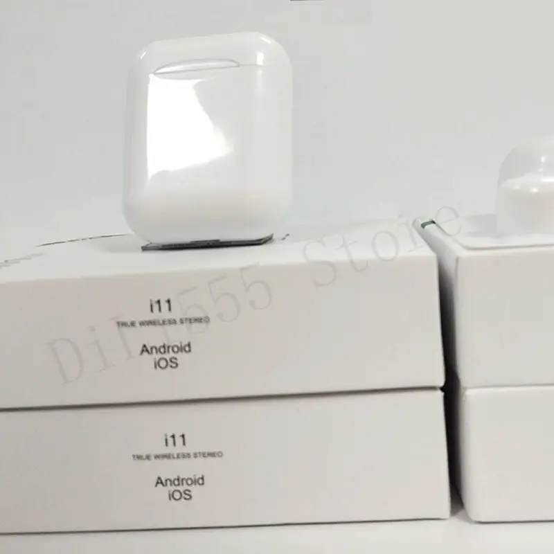Оригинальный i11 наушники вкладыши Tws с Беспроводной мини Bluetooth гарнитуры не i9s i10