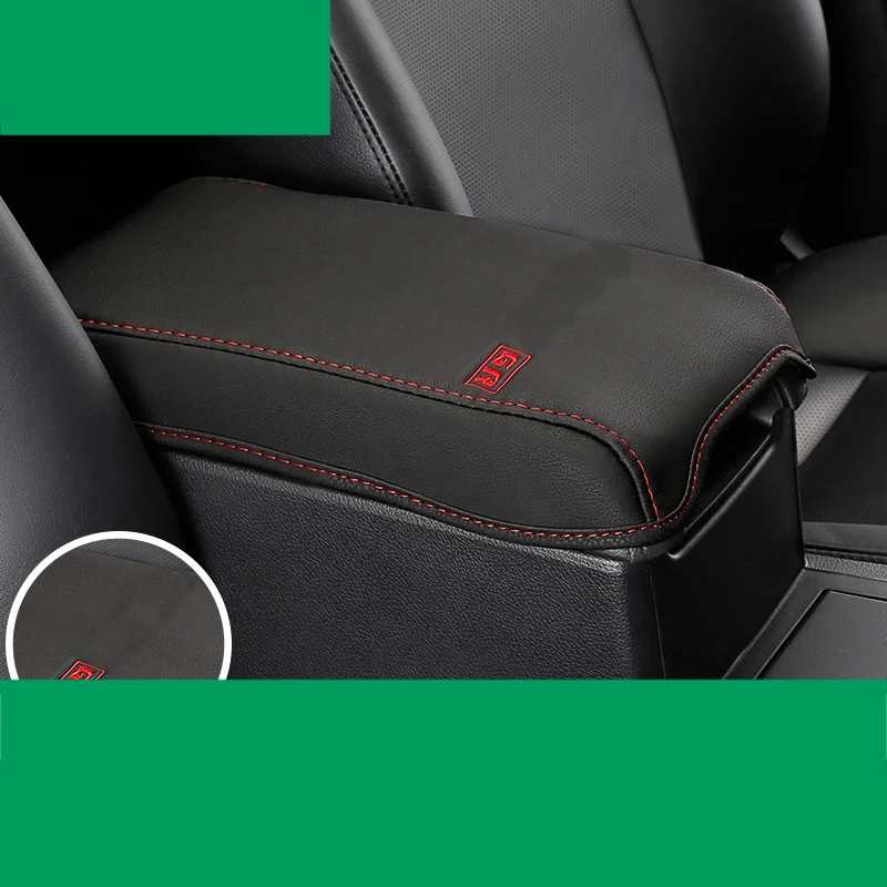 lsrtw2017 fiber leather car armrest cover for toyota camry 2012 2013