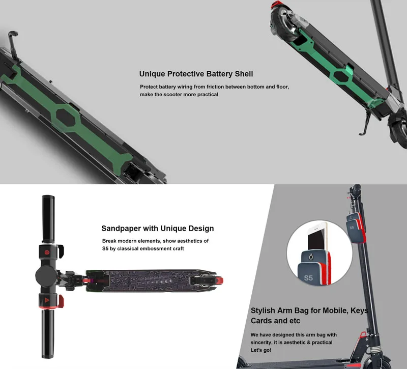 Perfect 2019 NEW Dual Motors Foldable S5 PRO Electric scooter Carbon Fiber scooters Skateboard Kick Scooter powerful electric bicycle 8