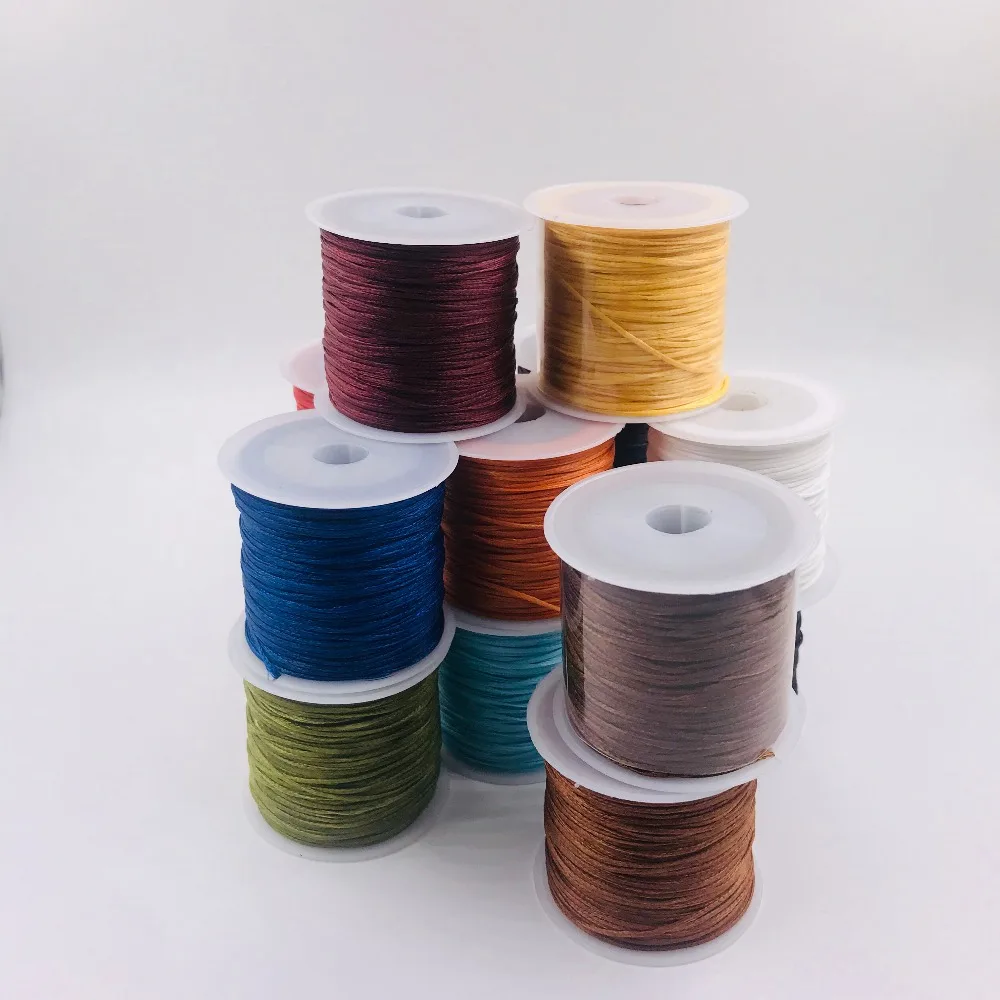 

Small roll hand-sewn leather DIY 210D Flat wax line Sewing thread About 40 meters Leather sofa leather bag