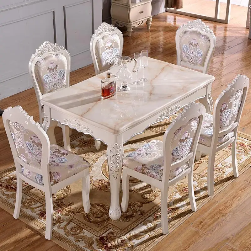 Marmol Tavolo Da Pranzo Piknik Masa Sandalye Dinning Set A Langer Tafel деревянный европейский стол