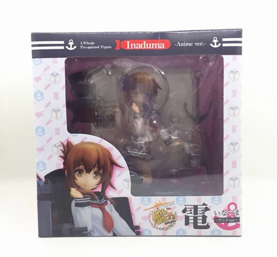 Japan Anime Kantai Collection SHIP 12cm Action Figure 18 Inazuma Ver PVC Model Brand New Cute Kawaii Cartoon Doll (7)