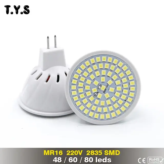 Bombillas LED Saving Energy Bulb MR16 3W 4W 5W 220V LED