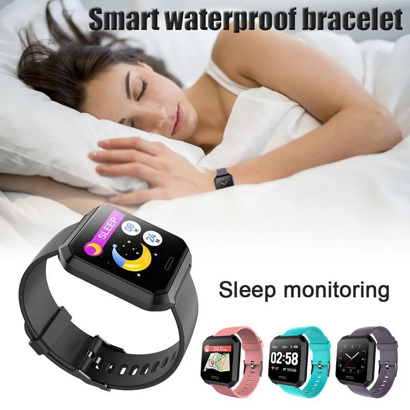 

1.3Inch Color Screen Fitness Band Smart Bracelet ECG PPG Monitoring Smart Wristband