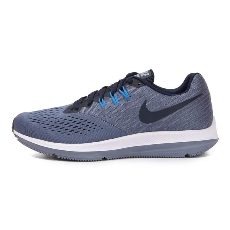 Оригинальное новое поступление NIKE ZOOM WINFLO 4 мужские кроссовки - Цвет: 898466403