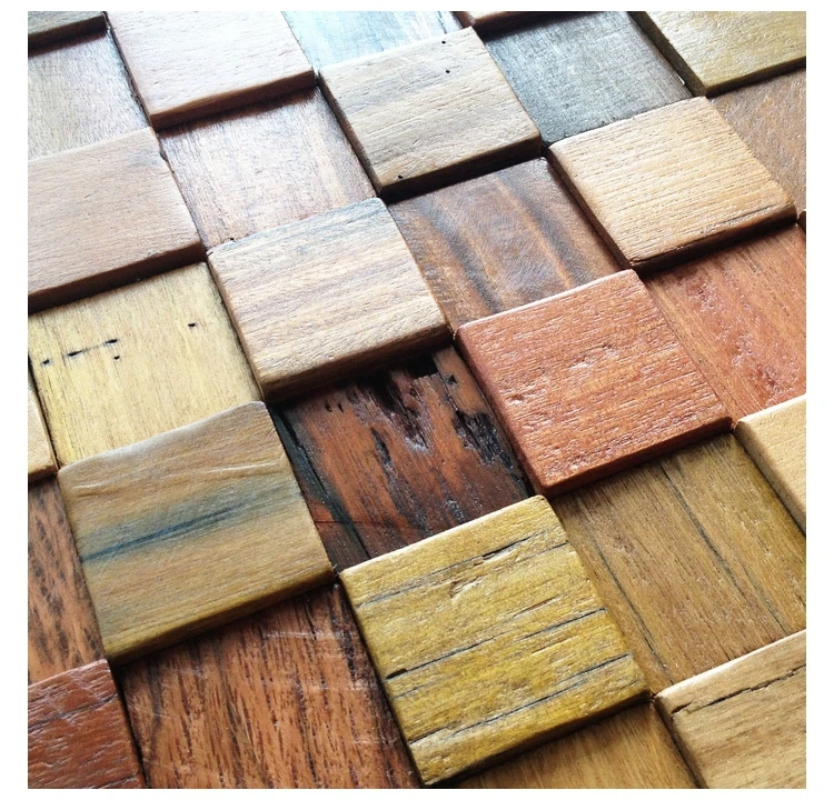 Popular wood mosaic tile buy cheap wood mosaic tile lots from ...