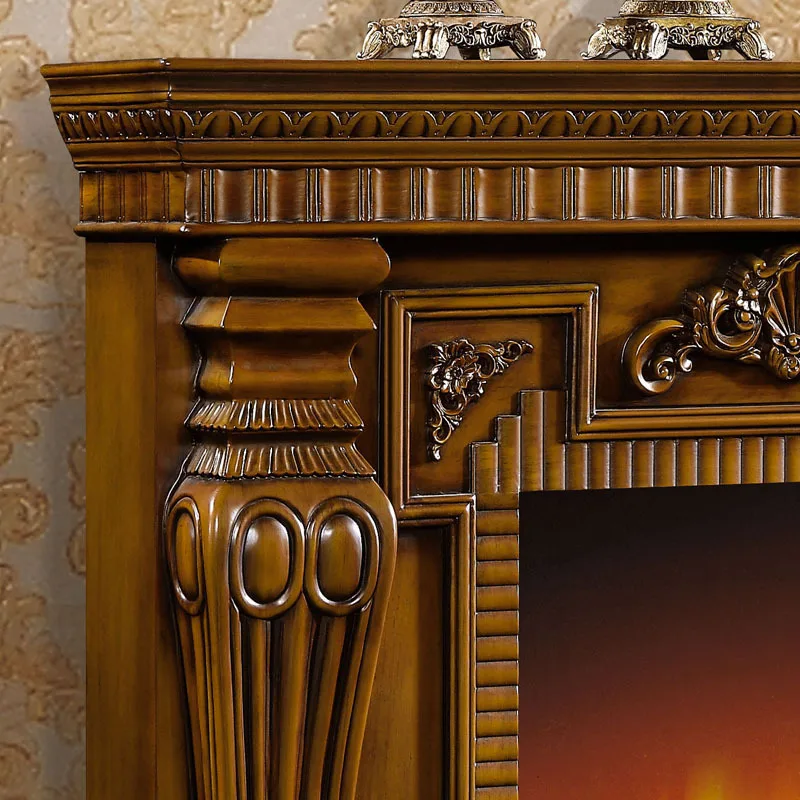1.5 M High End European Style Fireplace Wood Carving Decorative 1.5 m high end European style fireplace wood carving decorative garden antique American furniture Foshan dark wall-in Fireplaces from Home Improvement on ... - 1.5 M High End European Style Fireplace Wood Carving Decorative