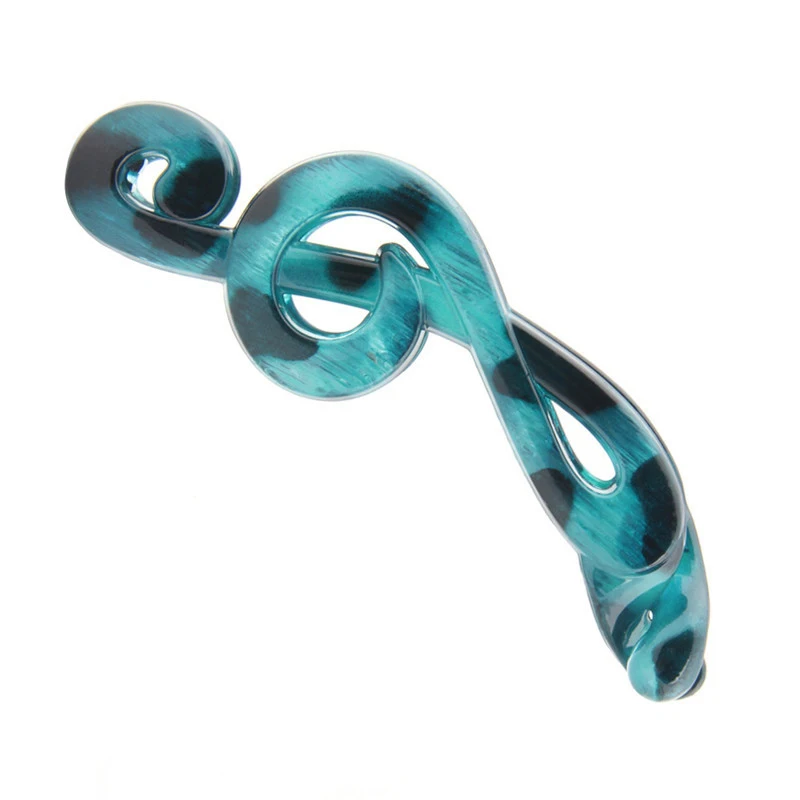 Hiphop Rock Resin Music Notes Multicolor Hairgrips High Quality Fashion