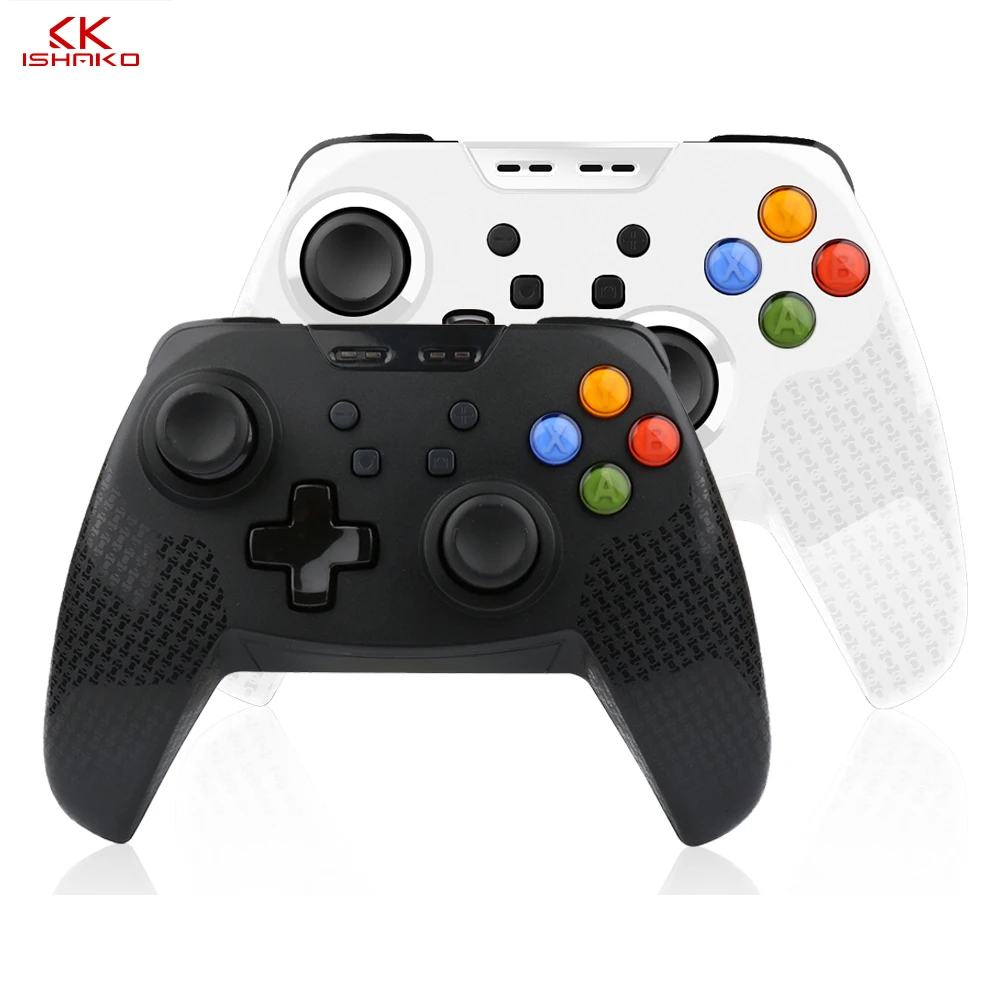 

K ISHAKO 1pc/2pcs Wireless Bluetooth Remote Gamepad Pro Controller Joypad for Nintend Switch Console Gamepads Joystick