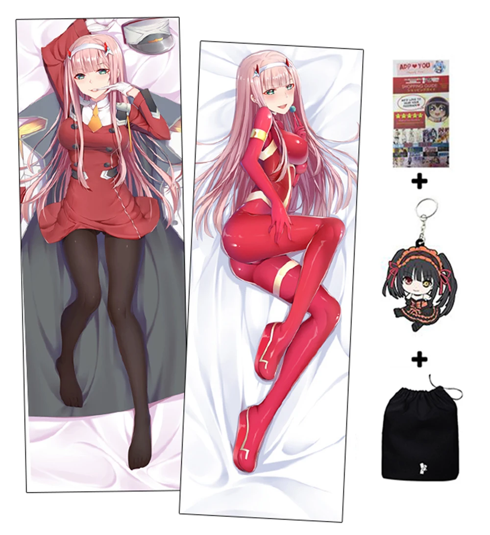 Hobby Express Dakimakura японская Подушка отаку Waifu обнимающая наволочка для тела Zero Two ADP18004