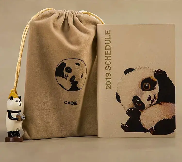 

2019 creative A7 portable pocket calendar this week two pages plan this simple portable weekly efficiency manual