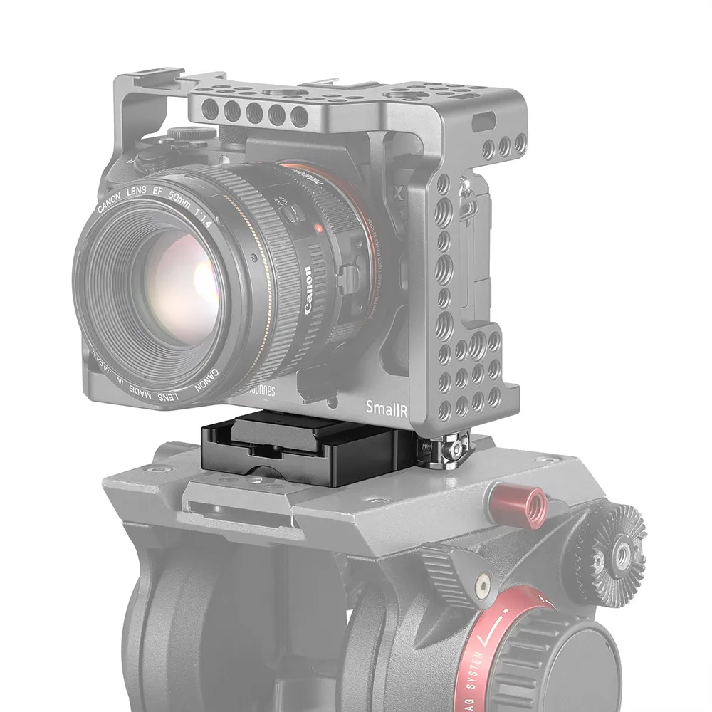 Braçadeira de Liberação Rápida e Placa tipo Arca Compatível para Câmera Smallrig Arca Estilo Dslr Gaiola - Tripés-2144 - Image 6