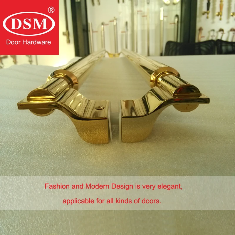Golden Entrance Door Handle PA-118 2