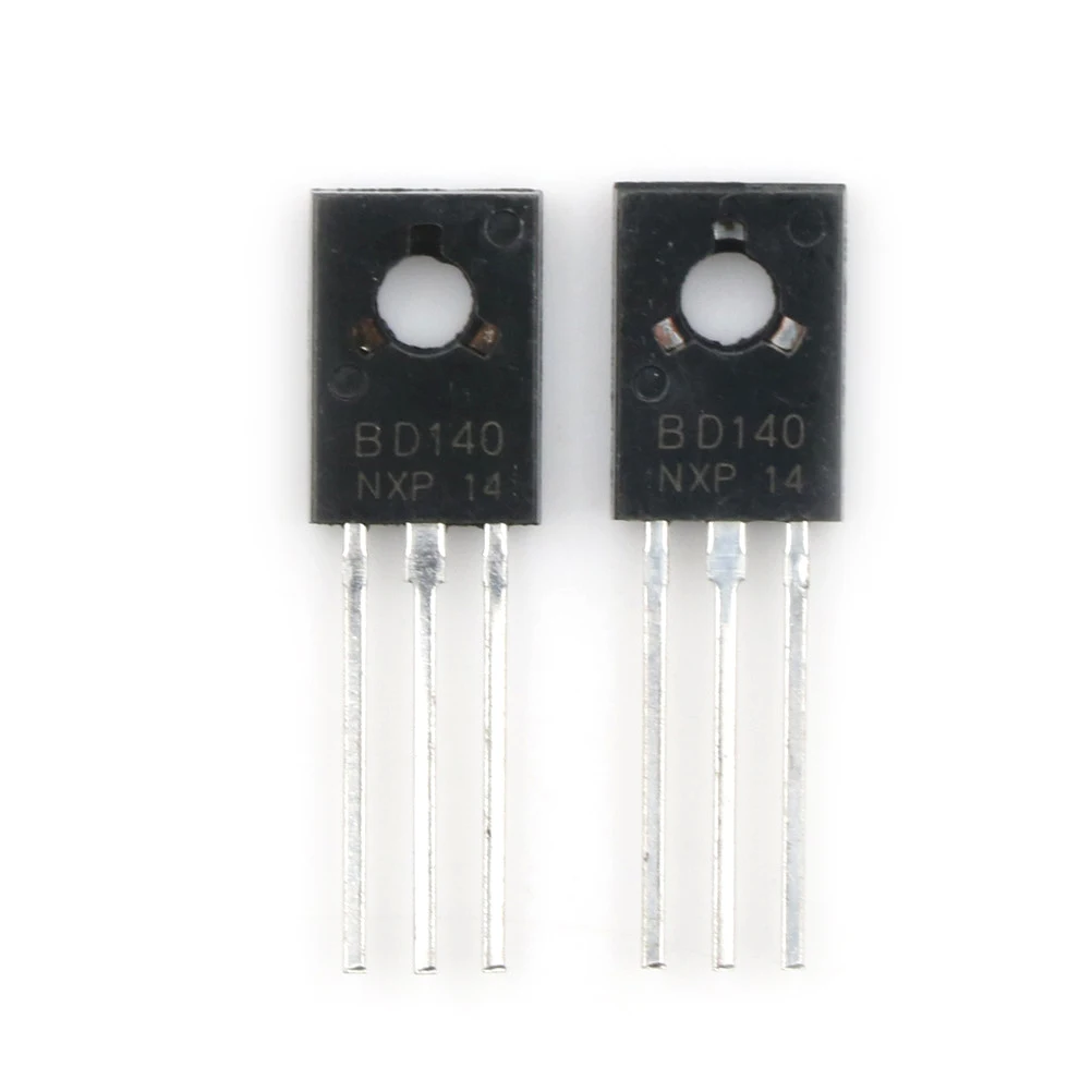 10PCS BD140 TO-126 PNP 1.5A 80V  Power Transistors