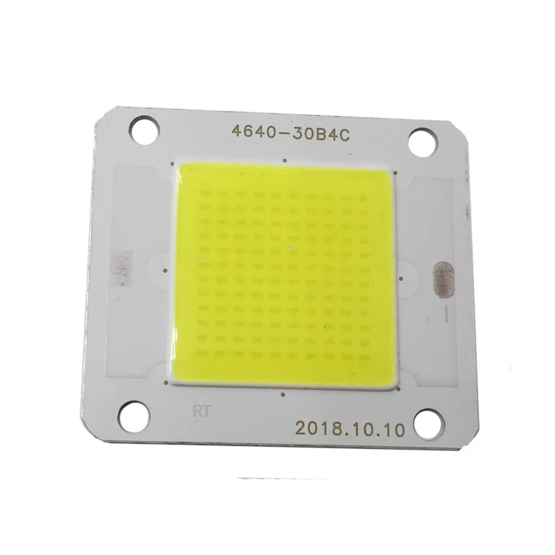 1 10 шт. мощные светодиодные COB светильник 50 Вт DC32V 3000 30000 к|Светодиодные лампы и