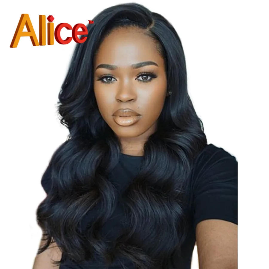 Wowebony Body Wave Lace Front Wigs Indian Remy Hair