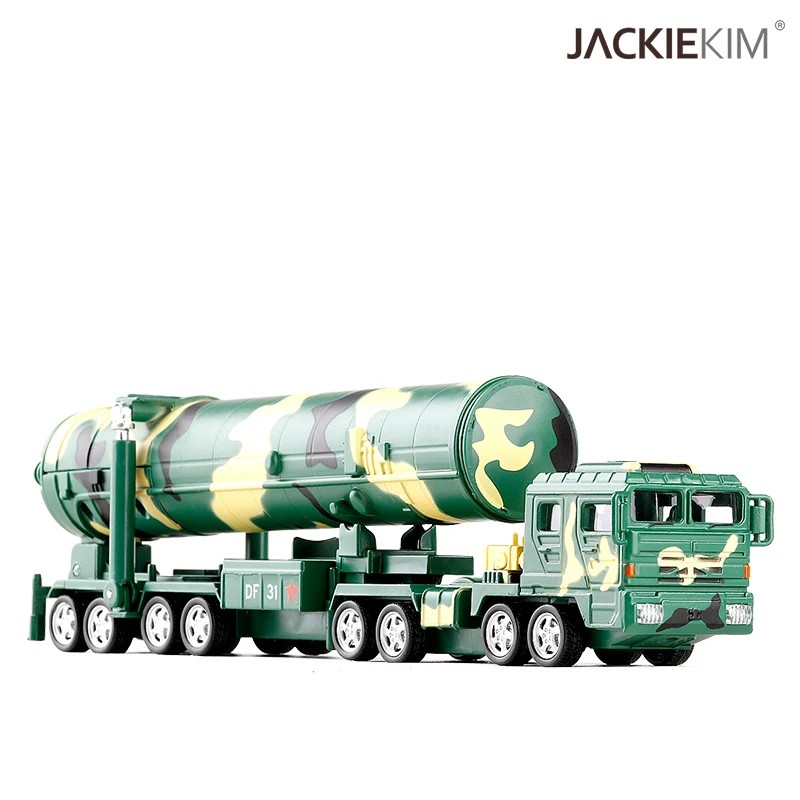 1:64 военная модель автомобиля мировая война Dongfeng DF31A интерконтинентальная